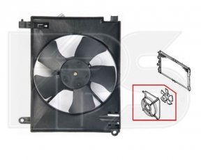 Купити FP 17 W61 Forma Parts - Вентилятор радіатора (в зборі)